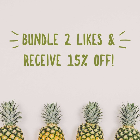 Bundle 2 Likes & Receive 15% Off!! - Picture 1 of 1